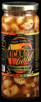 Micanopy Gold Marinated Garlic